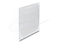 Delock - Mriežka ventilátora s filtrom - 120 x 120 mm, hliník, nerezová oceľ filtračné sitko - strieborná
