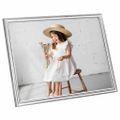 vidaXL Fotorámiky na stenu, koláž 3 ks, strieborné 40x50 cm, MDF