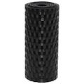 vidaXL Balkónové zásteny 5 ks čierne 255x19 cm polyratan