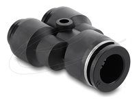 Pneumatická spojka 2 x 8 mm na 1 x 12 m