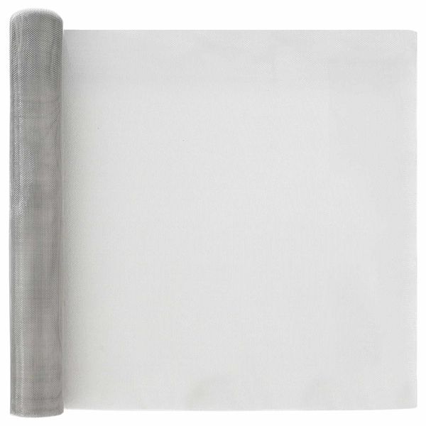 vidaXL Sieťová obrazovka 60 x 500 cm 18 mesh Nerezová oceľ 304