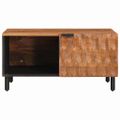 vidaXL Konferenčný stolík Hnedá 80 x 50 x 40 cm Masívne mango drevo