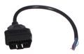 OBD-II predlžovací kábel samec s 16 pinmi ukončený 30 cm káblami MECHANIC CABLE 28 SIXTOL