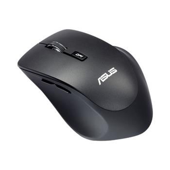 ASUS WT425/Cestovný/Optický/Pre pravákov/1 600 DPI/Bezdrôtová USB/Čierna
