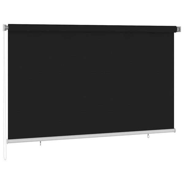 vidaXL Vonkajšia zatemňovacia roleta 240x140 cm čierna