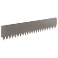 vidaXL Obrubník trávnika 10 ks 103 x 20 cm Oceľ Hrdzavý