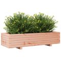 vidaXL Záhradný kvetináč 110x40x26,5 cm masívny douglas