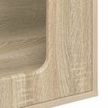vidaXL Mačka Dom Sonoma 51 x 30 x 42,5 cm Kompozitné drevo