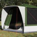 vidaXL Kempingový stan Chata Zelená 420 x 420 x 227 cm Polyester