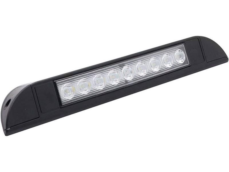 LED svetlo 12-24V do karavanu alebo lode čiernej, dĺžka 255mm