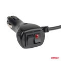 LED výstražný maják W28M 12V 24V AMiO-04105