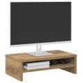 VidaXL Stojan na monitor Artisan Oak 42x24x13 cm Engineered Wood