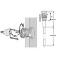 Spínač súmrakový F&F AZ-112, 2-1000 lux, 16 A, s vonkajším čidlom (16 mm), IP65, sivý, na DIN
