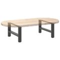 vidaXL Nohy ku konferenčnému stolíku, antracitové, 2 ks, 70 x (30-31) cm, oceľové