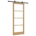 vidaXL Posuvné dvere Prírodná 86 x 211 cm