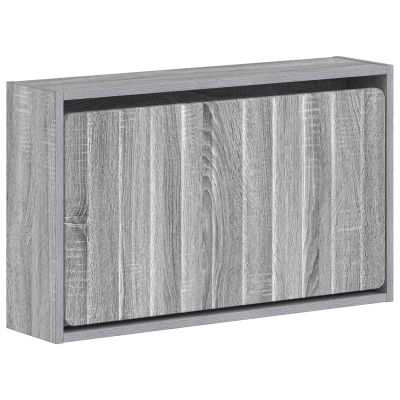 vidaXL Nástenný botník ZWOLLE 71 x 17 x 43 cm Kompozitné drevo