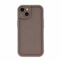 Rim TPU puzdro pre Samsung Galaxy A14 4G / A14 5G hnedé