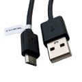 Micro USB kábel pre MOBIOLA MB3200i, čierny