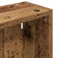 vidaXL Kúpeľňová nástenná skriňa Staré drevo 20 x 14 x 70 cm