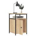 vidaXL Nočné stolíky 2 ks dub sonoma 40x42x60 cm kompozitné drevo