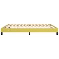 vidaXL Posteľný rám s boxspringom zelená 160x200 cm látka