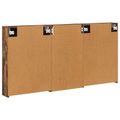 vidaXL Set kabinetov do kúpeľne 3 ks 140 x 14,5 x 70 cm