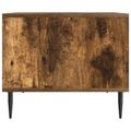 vidaXL Konferenčný stolík Dymový dub 90 x 50 x 40 cm Kompozitné drevo