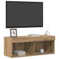 vidaXL Zostava TV skriniek 80 x 30 x 30 cm dub artisan