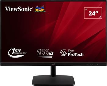 Viewsonic VA2432-MHD-3 23,8" IPS/1920x1080@100Hz/250cd/1ms/VGA/HDMI/DP/Repro/VESA Monitor, 23,8" IPS, Full HD 1080p, 100Hz, 1ms MPRT, DisplayPort, HDMI, VGA, repro, VESA