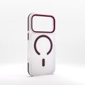 Etteri Icy Mag puzdro pre iPhone 17 Pro Max / 18 Pro Max tmavá čerešňa
