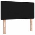 vidaXL Výškovo nastaviteľný čelový panel Čierny 80 cm látka