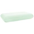 vidaXL Spací vankúš 50 x 30 x 10 cm Pamäťová pena Biela