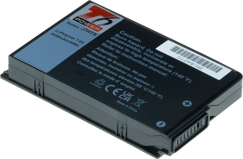 Batéria T6 Power Dell Latitude 12 7202, 7212, 7220 Rugged, 4450mAh, 34Wh, 2cell, Li-ion