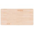 vidaXL Kúpeľňová doska 100x50x2,5 cm neošetrený masív