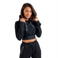 Dámska mikina Essential Cropped Hoodie Black - STRIX, veľkosť XS
