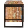 vidaXL Skriňa na topánky 90 x 38 x 45 cm Masívne recyklované drevo