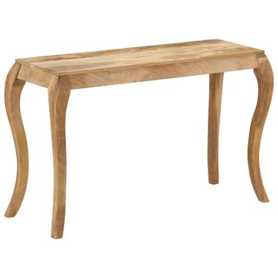 vidaXL Prístavný stolík z mangovníkového dreva 118x38x76 cm