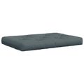 vidaXL Vankúš na paletu VIANEN 100% polyester Modrá 120 x 80 x 12 cm