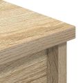 vidaXL Highboard Dub Sonoma 37,5x35x180 cm Konštruktérske drevo