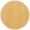 vidaXL Stolová doska Ø60x4 cm bambus
