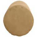 vidaXL Podložkové vankúše 2 pcs Hnedá Ø 25 x 70 cm Kordúrová tkanina