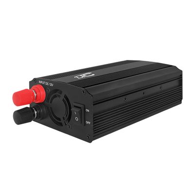 Menič napätia vstup: 12V DC výstup: 230V/50Hz, 600W/1200W + 2xUSB-A 5V/2,4A LTC