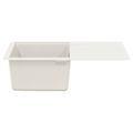 vidaXL Drez 80% Kvárc a 20% Živica 670 x 460 mm Biela