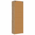 vidaXL Úložný kabinet so policami Dub artisan 70 x 42,5 x 225 cm
