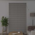 vidaXL Rímske žalúzie Strieborná 220 x 130 cm Hliník