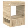 vidaXL Koncový stôl 2 ks Sonoma dub 40 x 40 x 56 cm Kompozitné drevo