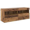 vidaXL TV nástenná skriňa 100 x 30 x 40 cm Staré drevo