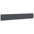 vidaXL Obrubník trávnika 30 ks 15 x 103 cm Oceľ Antracitová