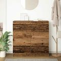 VidaXL Príborník Old Wood 100x35x99 cm Engineered Wood