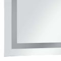vidaXL Kúpeľňové zrkadlo s LED svetlom a dotykovým senzorom 60x80 cm